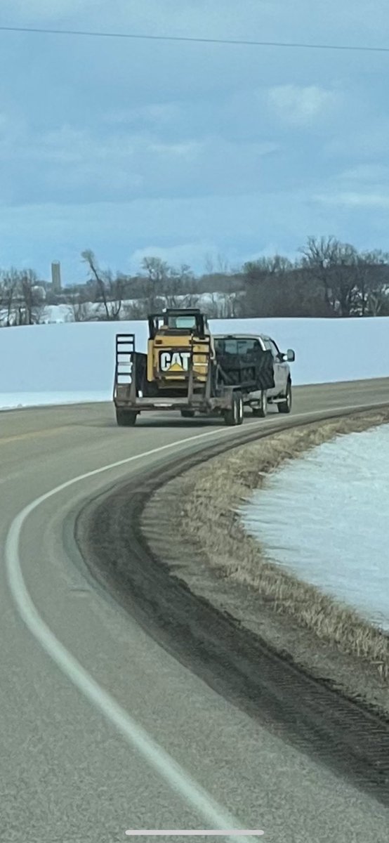 Best use for warn out #tracks I have ever seen #snowsqueegee
