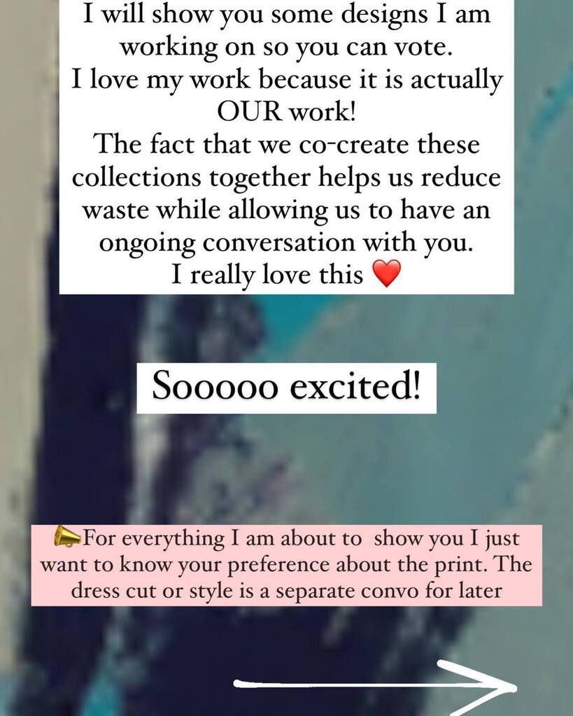 📣 Head over to stories TODAY ⏳and VOTE for your favorite designs. Let’s co-create the future drops 😍😍At the end you also get to submit your DIARRABLU wishlist 🎉 and I read and take all of them into consideration for future releases💃🏿 instagr.am/p/CpddYyHvmJX/