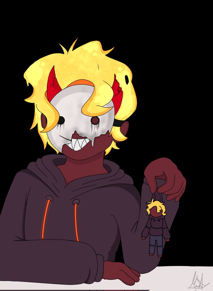 Locketvale13's tweet image. #MagmaBoiFanart #NuggetSMP 
Aquí tengo un pequeño dibujo de la conciencia de Magma
Espero que te guste @TheMagmaBoi