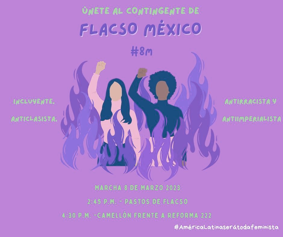 lamorraintensa's tweet photo. 💖💖💖 #8M
#AméricaLatinaserátodafeminista
#flacsomx https://t.co/YaTRaKEe3d