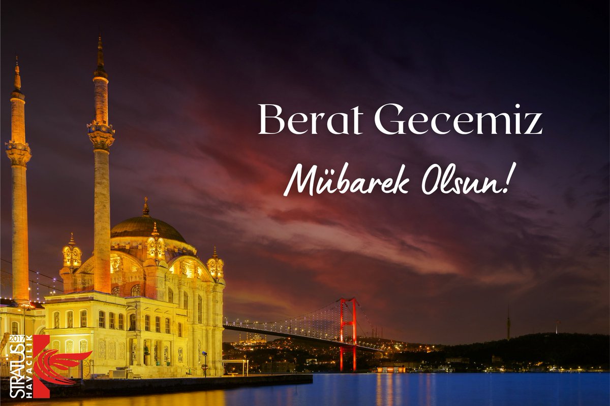 Berat Gecemiz Mübarek Olsun!

#stratüshavacılık #hayallerinekanataç #türkiye #aviation #beratgecesi #kandil