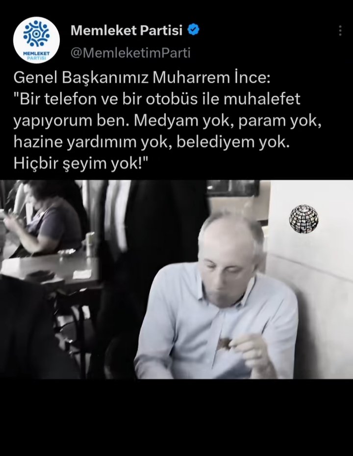 İnsanlar seni deprem olduktan sonra keşfetti ama ben 3 senedir Muharrem İnce diyorum.Ömrümün son gününe kadar sana destek olucam...<a href="/vekilince/">Muharrem İNCE</a> <a href="/MemleketimParti/">Memleket Partisi</a>