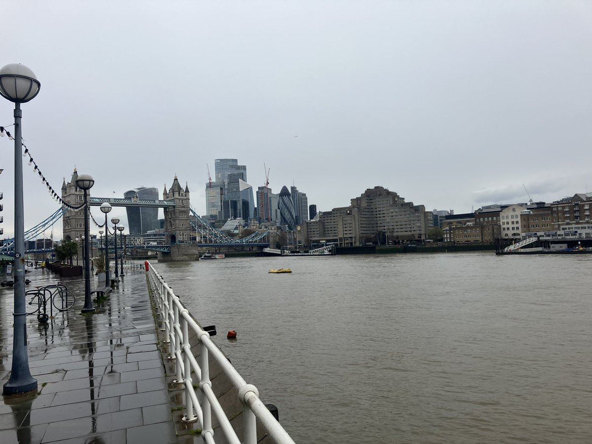 Quick drop-in to Butler’s Wharf this afternoon