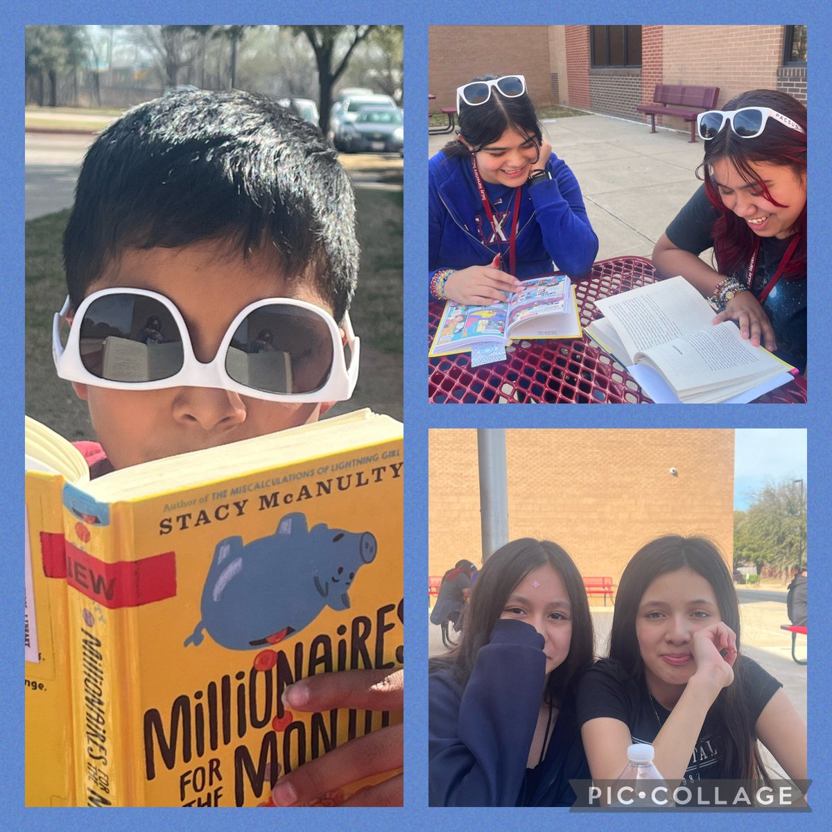 julz66's tweet image. It’s a great day to read outside ☀️ @DeLayMS