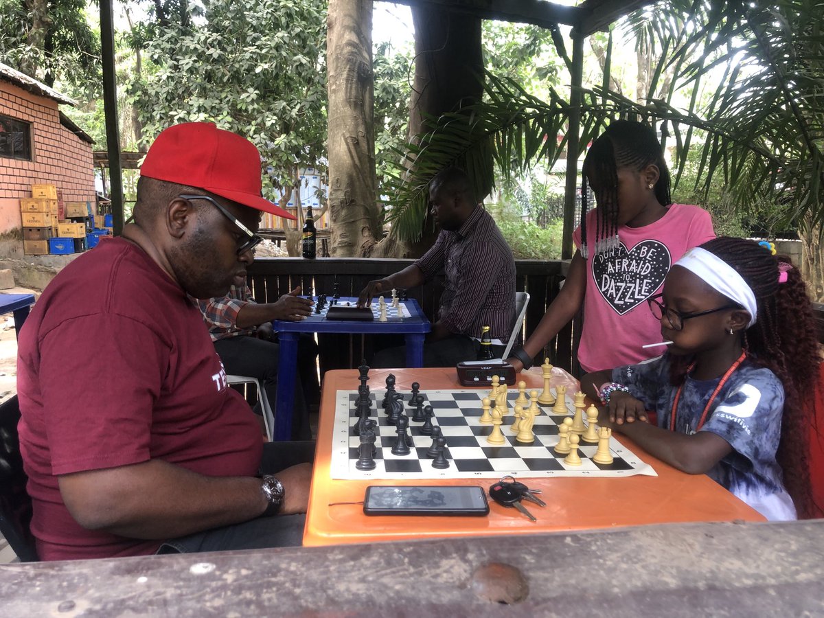 chesswitivie's tweet image. The beauty of this game is that it has no age barrier. It is purely a game of of the mind. #thegiftofchess #chessinslum