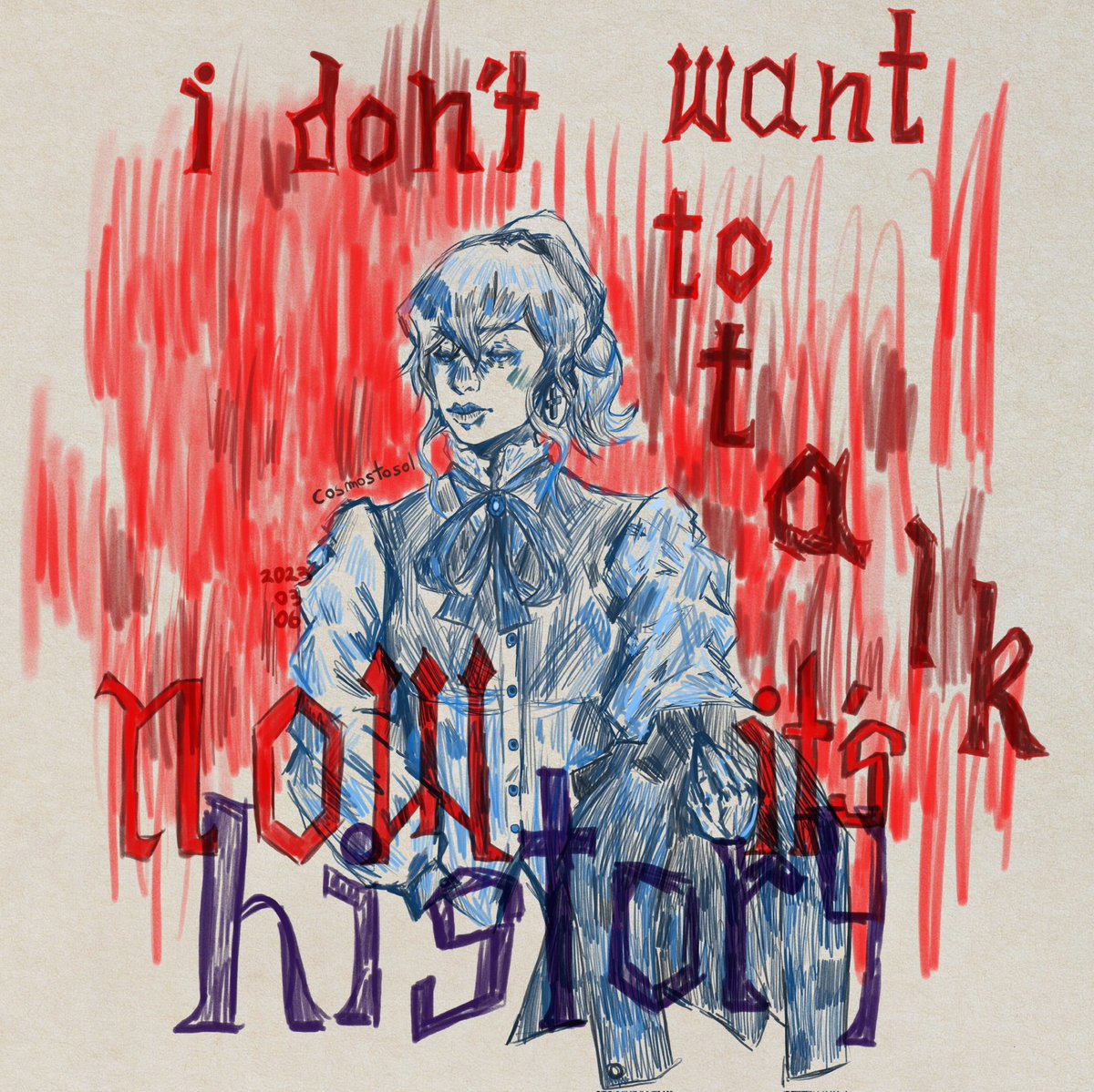 cosmostosol's tweet photo. About things we've gone through
Though it's hurting me
#jnls #fanart #genshinfanart #jeangenshin https://t.co/V6vgMluJj5