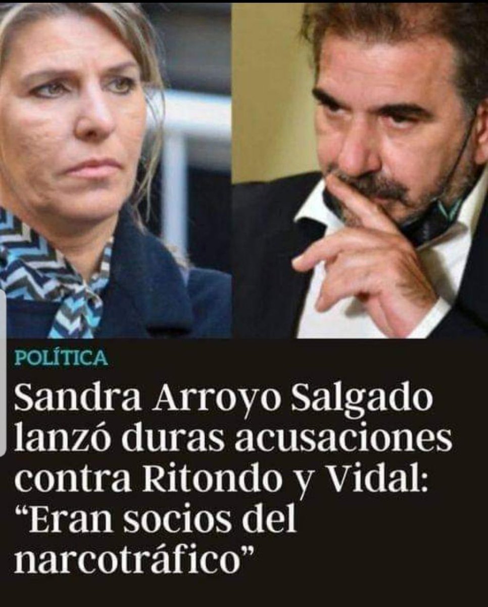 MartnPeiretti1's tweet photo. ❎⛔️🚨 Hoy desde el macrismo, haciendo política berreta, tratan de dar clases de cómo manejar el tema del narcotráfico, cuando tenían un gabinete completo, incluido Vidal y Ritondo, siendo socios del narcotráfico. ¿De ahí sacó la guita Vidal?. https://t.co/FQ0vQunit2