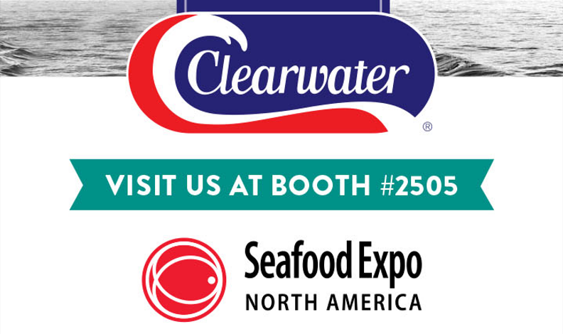 Clearwater Seafoods (@clearwatersea) on Twitter photo The countdown is on! Connect with us at booth #2505 during <a href="/SeafoodExpo_NA/">Seafood Expo North America</a> March 12 to 14 in Boston. We'll be showcasing our range of premium seafood products and delicious samples thanks to our talented culinary team. #SENA #SeafoodExpoNorthAmerica The countdown is on! Connect with us at booth #2505 during <a href="/SeafoodExpo_NA/">Seafood Expo North America</a> March 12 to 14 in Boston. We'll be showcasing our range of premium seafood products and delicious samples thanks to our talented culinary team. #SENA #SeafoodExpoNorthAmerica