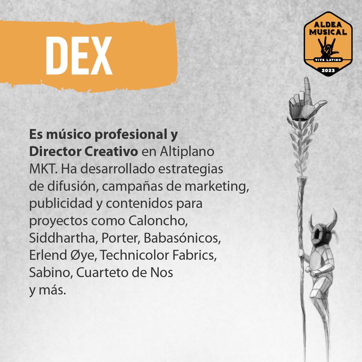 DeGira_MX's tweet photo. Dex, Caloncho y Charlotte Brums nos cuentas cómo podemos fomentar el desarrollo sostenible en eventos musicales 🪴
#aldeamusical2023 #aldeamusicalVL #vl23 #vivelatino #vivelatino2023 https://t.co/tcksgVpFAX