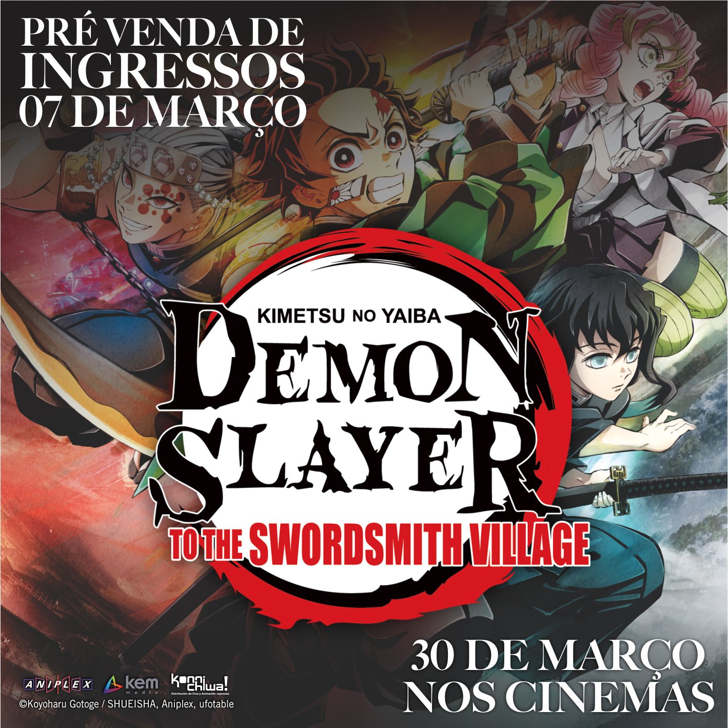 Demon Slayer: Novo filme 'To the Swordsmith Village' chega aos cinemas  brasileiros em 2023