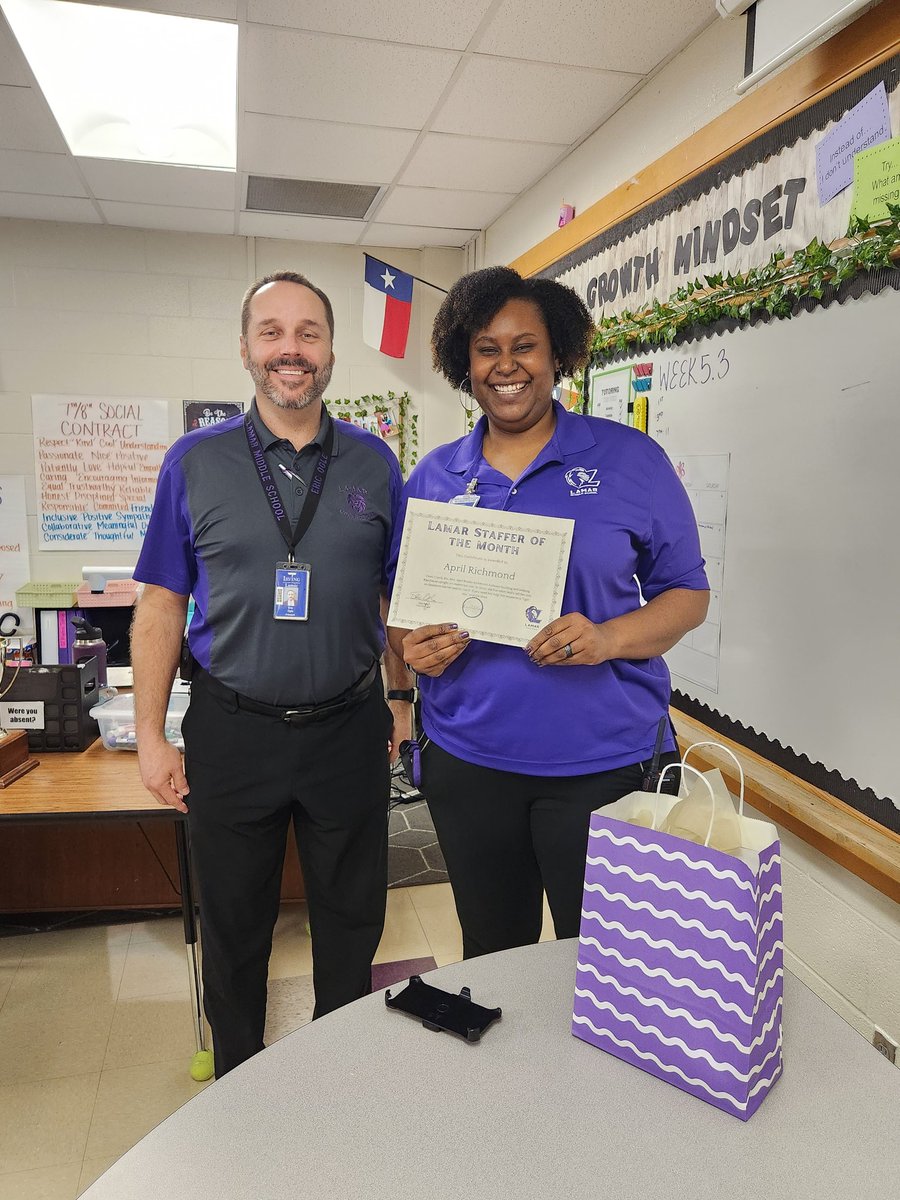 Lamar Middle School tweet media