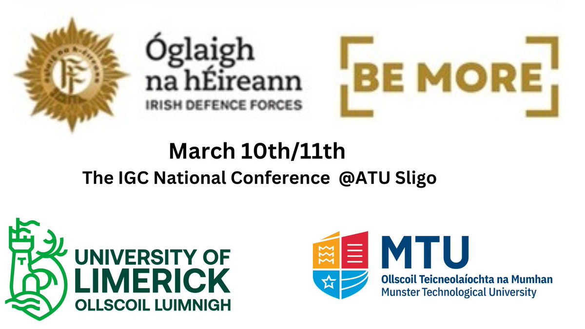 IGC (@instgc) on Twitter photo Less than 4 days to go to the National Conference 2023...last chance to get your ticket, hear <a href="/Coleman_David/">Dr David Coleman</a> and drop in on our great supporters <a href="/UL/">University Of Limerick</a> <a href="/MTU_ie/">Munster Technological University</a> <a href="/defenceforces/">Óglaigh na hÉireann</a> Thank you to our supporters, sponsors and members. See you <a href="/atusligo_ie/">ATU Sligo</a> on Friday!!!! #guidancecounselling Less than 4 days to go to the National Conference 2023...last chance to get your ticket, hear <a href="/Coleman_David/">Dr David Coleman</a> and drop in on our great supporters <a href="/UL/">University Of Limerick</a> <a href="/MTU_ie/">Munster Technological University</a> <a href="/defenceforces/">Óglaigh na hÉireann</a> Thank you to our supporters, sponsors and members. See you <a href="/atusligo_ie/">ATU Sligo</a> on Friday!!!! #guidancecounselling