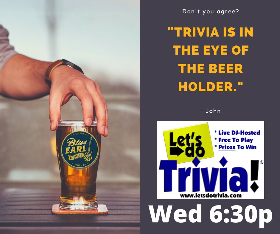 LetsDoTrivia's tweet image. Our Compete Schedule &amp;gt;&amp;gt;  letsdoentertainment.com/bargamesschedu…    ||    Our Newsletter&amp;gt;&amp;gt;  conta.cc/3kPoEH4
conta.cc/3JjHdwH