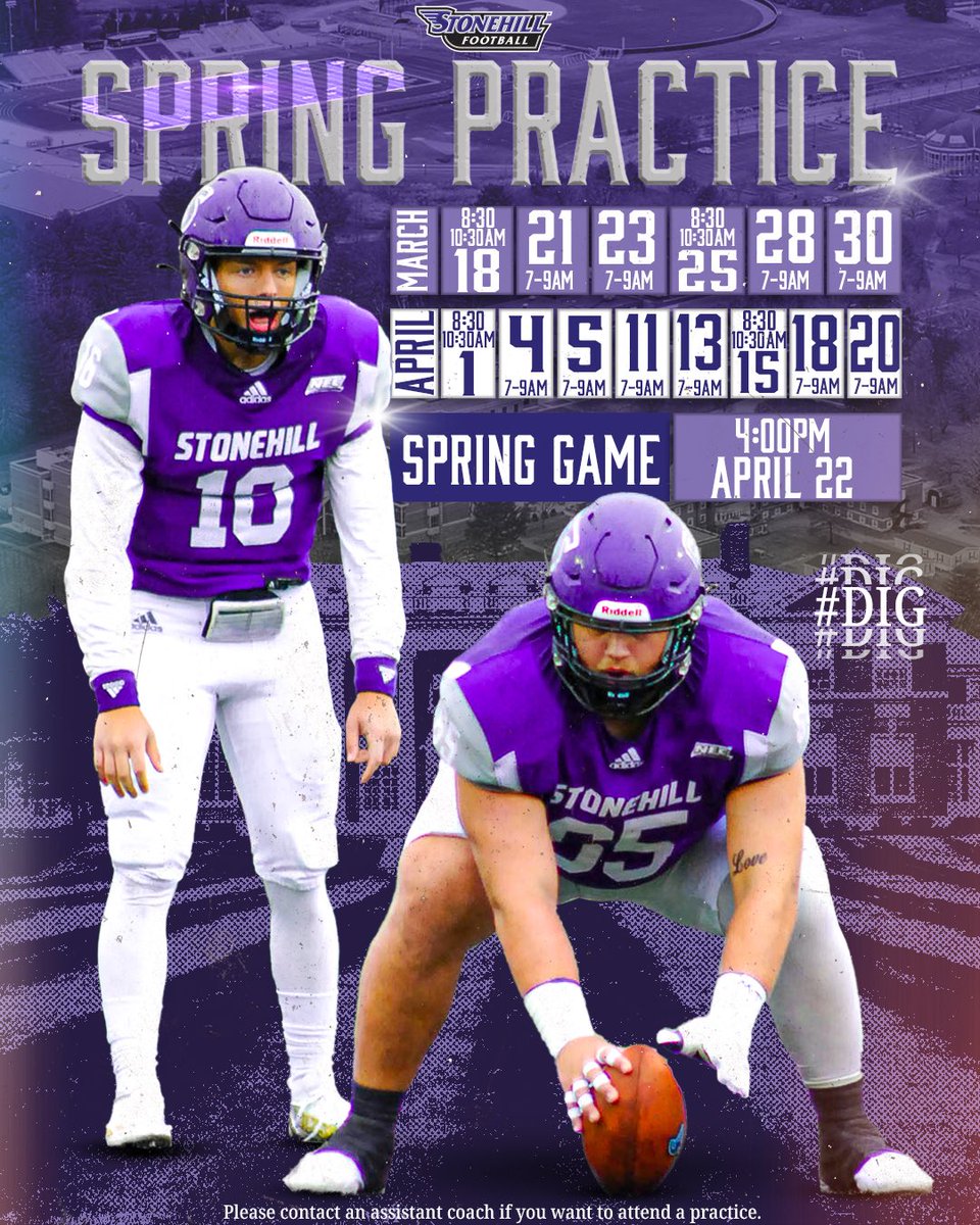 Spring Practice starts 🔜! #DIG