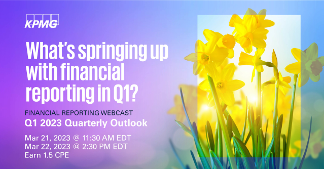 kheil1970's tweet photo. EARN CPE: Get the latest on ESG, SEC and FASB developments and hear from guest speaker Hillary Salo, FASB Technical Director and Chair, Emerging Issues Task Force. Join our #webcast on 3/21 at 11:30 AM EDT or 3/22 at 2:30 PM to learn more. #audit #kpmgfrv https://t.co/0HBpel6pFc https://t.co/yirY8Hcvav