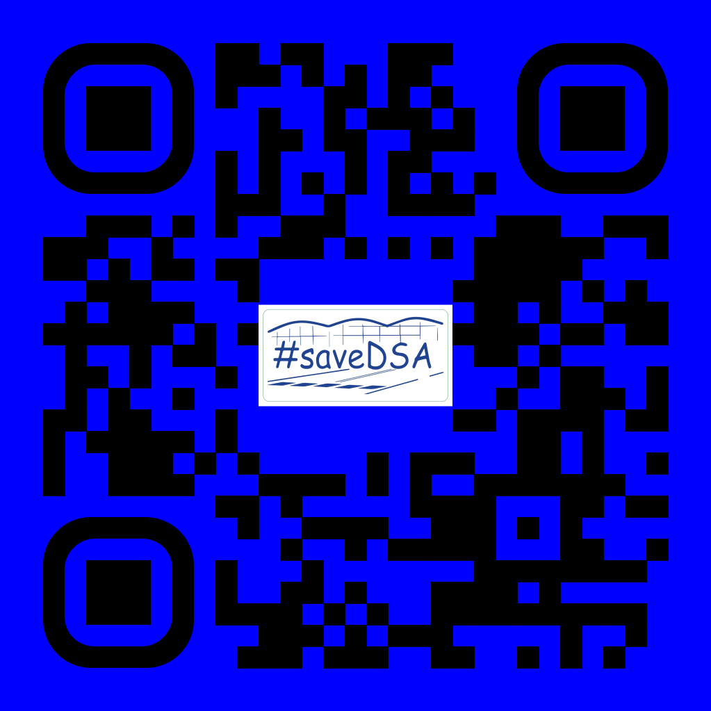save_dsa's tweet photo. Q R code links to the group 
Please share and invite everyone to join the group
The more members we have the louder the voice
#saveDSA is a UK issue not  a regional one 

 central government should be involved to save this UK Asset

Let's get our airport reopened 
#itsnotover https://t.co/zo8agCKuHF