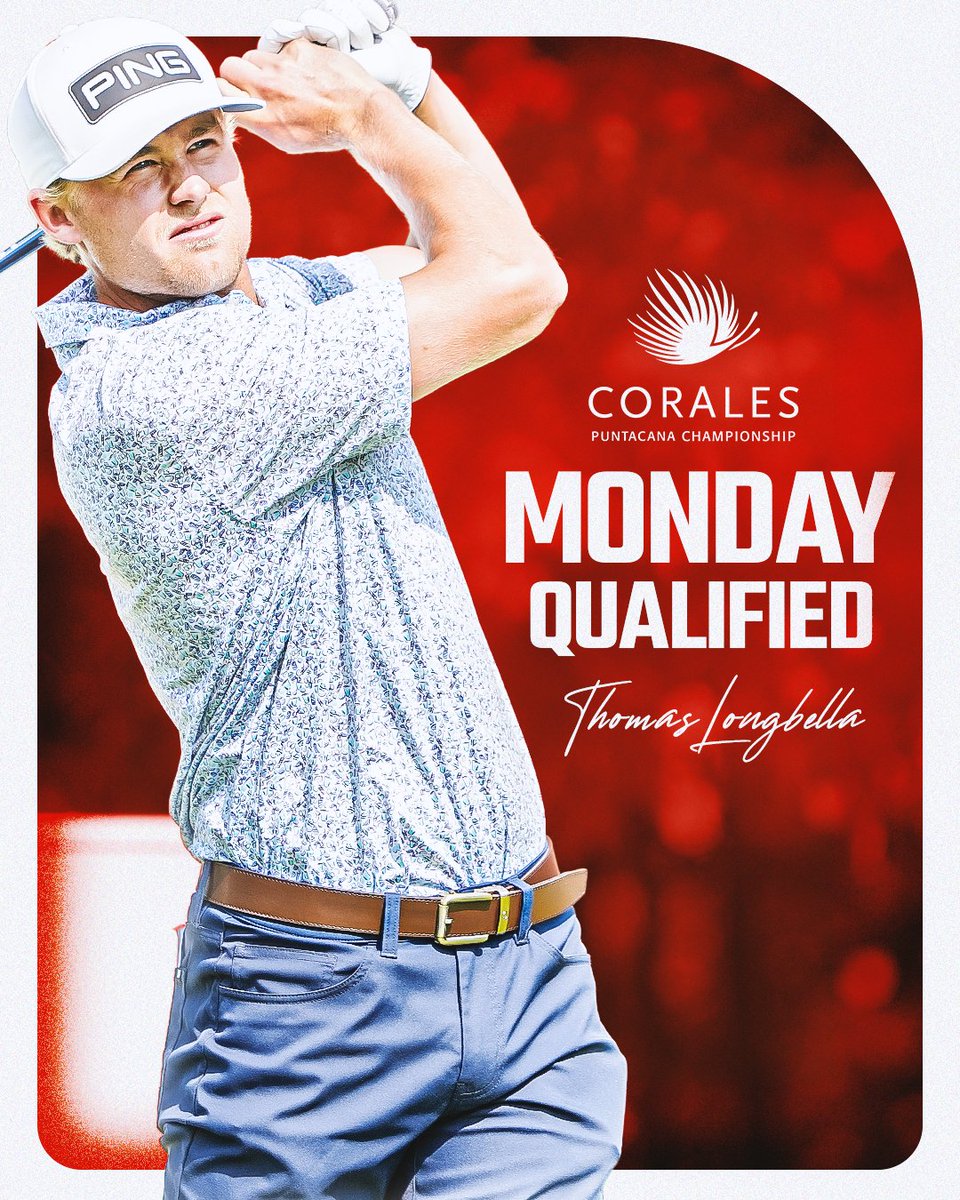 First career @PGATOUR start upcoming for @TBalla21 💪 @GopherMGolf-alum Thomas Longbella mondays into the @CoralesChamp with a 6-under 66 and will make his PGA TOUR debut later this month in Punta Cana!