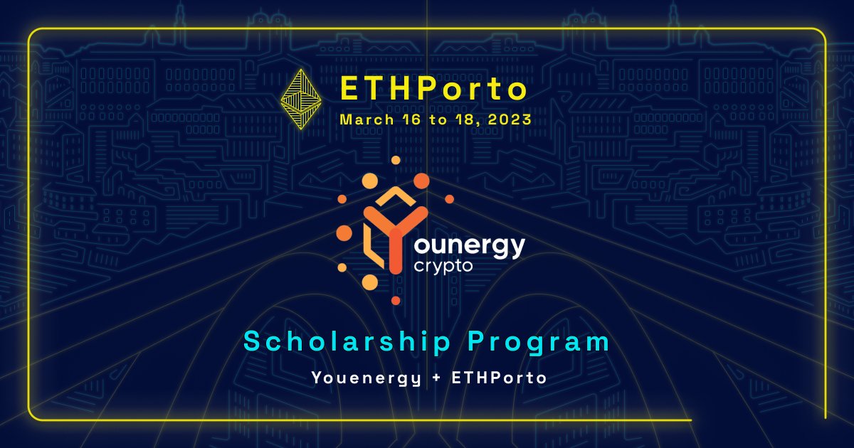 eth_porto's tweet photo. 📢 Opportunity alert

@YounergyCrypto is supporting 5 builders with a $200 stipend to cover accommodation/transportation costs to join ETHPorto!

If you're a 🇵🇹 resident, an active community member &amp; want to take the the most out of the web3 space, apply until Mar 9th.

Link 👇 https://t.co/9cdXQJsFcs
