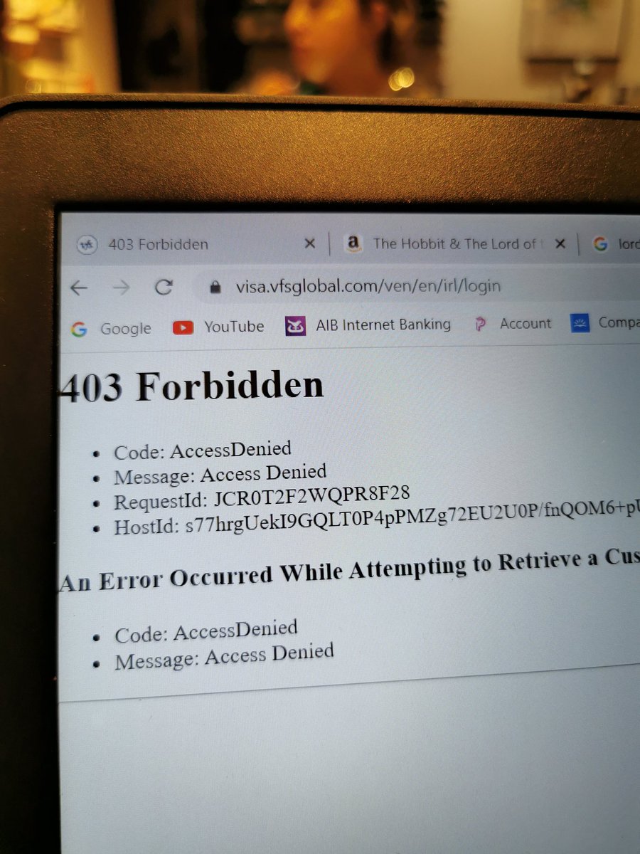 alvarezluisf's tweet image. Anyone else having the absolute NIGHTMARE of paying for a service with @VFSGlobal @vfsglobalcare? This is disgraceful to be honest, who can actually help with this? #Ireland #IrishVisa #FamilyVisit