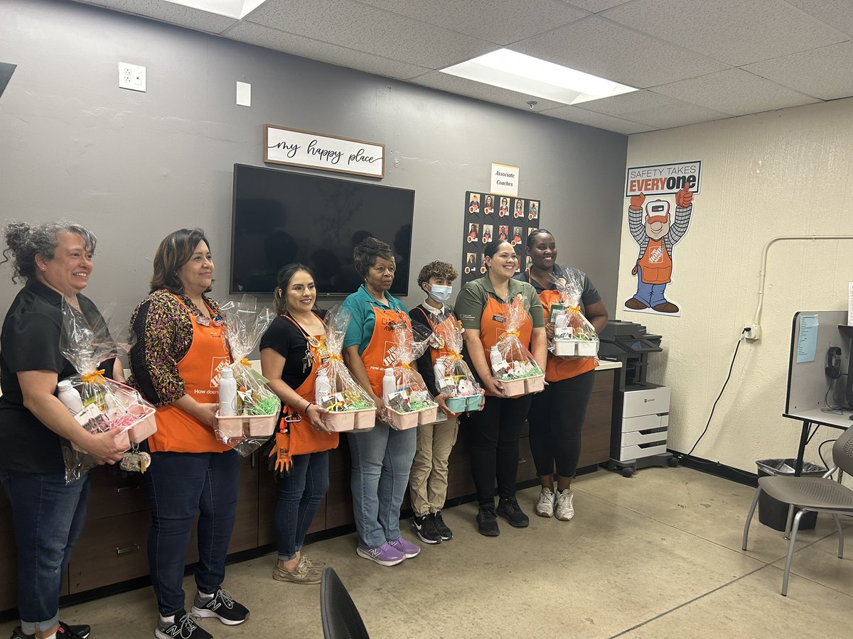 For Women’s History Month, the male leadership team of The Live Oak Home Depot honored our female leadership team for their work and dedication to make our store a success #WomensHistoryMonth2023 <a href="/glomolina0623/">Gloria Molina</a> <a href="/md3td/">manuel de la cruz III</a> <a href="/JM_Shep/">Mike Sheppard</a> <a href="/Claudia66938868/">Claudia Hicks</a> <a href="/CharLucky1/">Char Lucky</a> <a href="/bjp84/">BJ Powers</a> <a href="/wright2416/">Henry Wright</a>