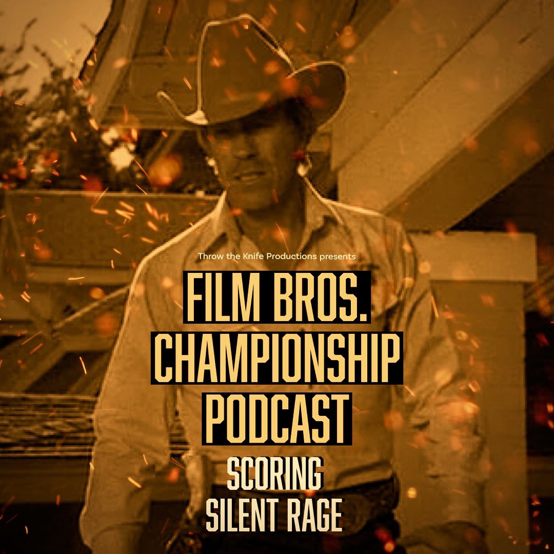 ThrowTheKnife's tweet photo. An all new Film Bros Championship Podcast episode has just aired. Tune in to hear the guys review Chuck Norris’ Silent Rage.

Full Episode:  https://t.co/DFcYNLaT7v

#action #actionmovies #80s #80smovies #podcast #podcasts #filmbroschamp #80saction https://t.co/nADUuMJBiS