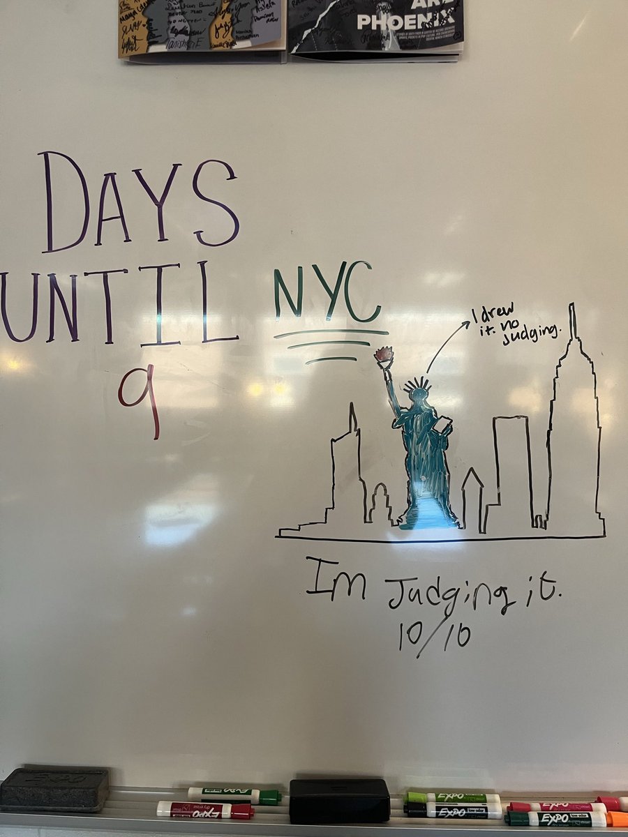 No idea who wrote the bottom comment, but it made me smile ❤️ 
<a href="/CSPA/">Columbia Scholastic Press Association</a> conference countdown with <a href="/RockRidgeHSNews/">The Blaze RRHS</a> - 9 days!