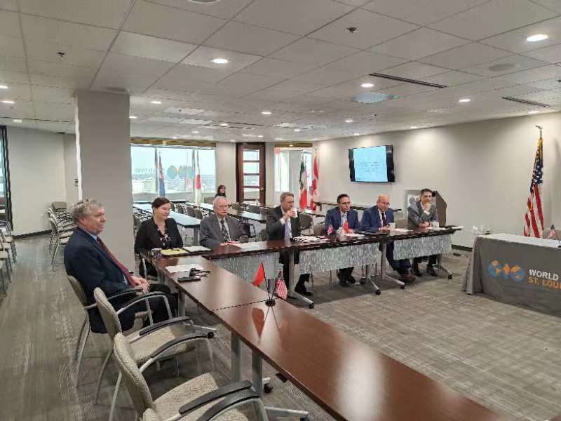 STL-NKG Sister City Committee (@nkgstlcitycom) on Twitter photo Good meeting today with the Jiangsu Delegation hosted by the <a href="/WTCSTL/">WTC St. Louis</a>! Lots of good discussion about future ways to benefit our regions. <a href="/GoJiangsu/">Jiangsu, China</a> Good meeting today with the Jiangsu Delegation hosted by the <a href="/WTCSTL/">WTC St. Louis</a>! Lots of good discussion about future ways to benefit our regions. <a href="/GoJiangsu/">Jiangsu, China</a>