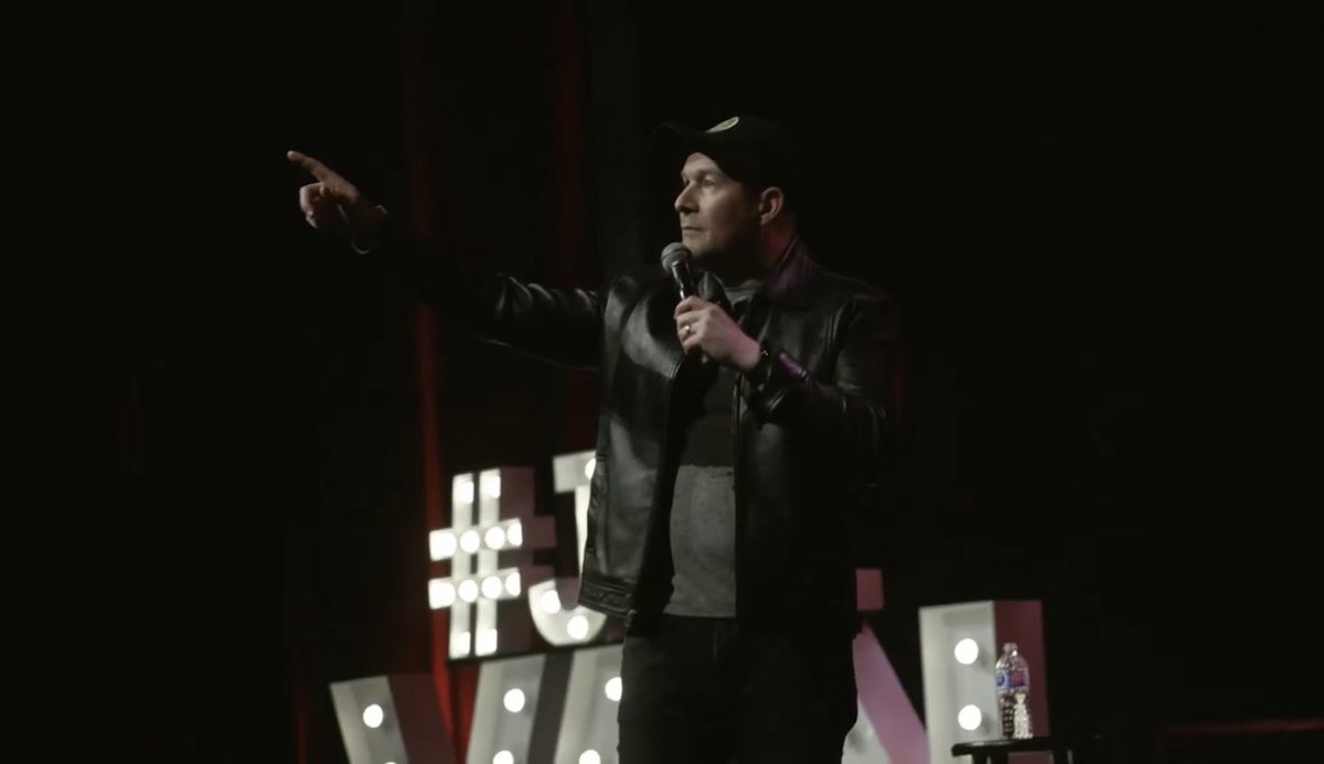 Was pretty cool to be back together with my friend <a href="/jackwhitehall/">Jack Whitehall</a> for three great shows on his Jackarse Tour. Thank you Jack, Johnny, Dodkin, <a href="/SiriusXMComedy/">SiriusXM Comedy</a> <a href="/justforlaughs/">JUST FOR LAUGHS</a> <a href="/JFLVancouver/">Just For Laughs VANCOUVER</a> <a href="/ForestRoadBrew/">Forest Road Brewing Company</a> 😀 👍🏻 🍺❤️ 🇬🇧 
📸 Ryan Walter Wagner