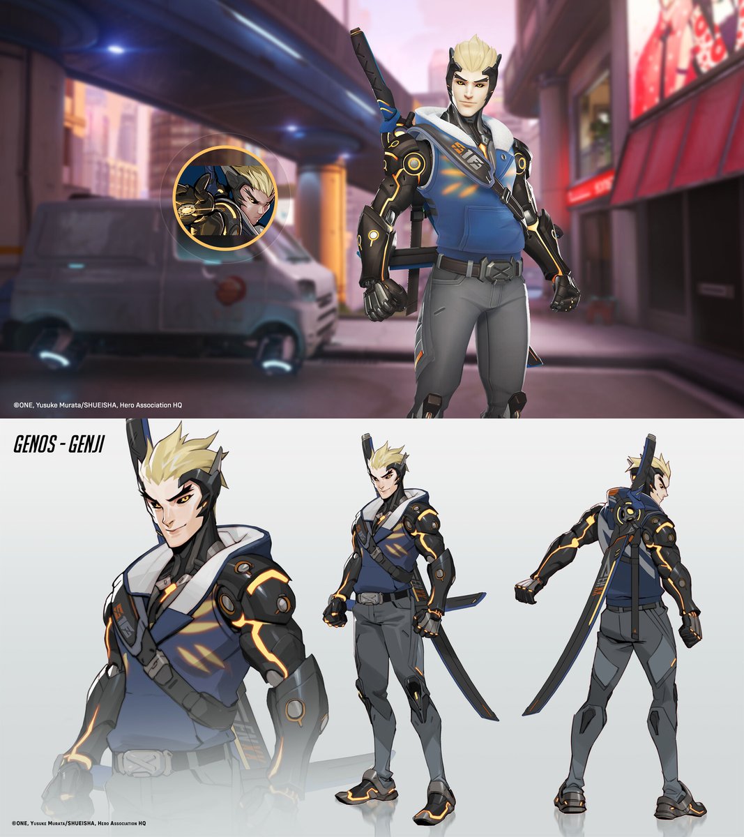Naeri X 나에리 on Twitter: &ldquo;Overwatch 2 X One Punch Man New Genos Genji