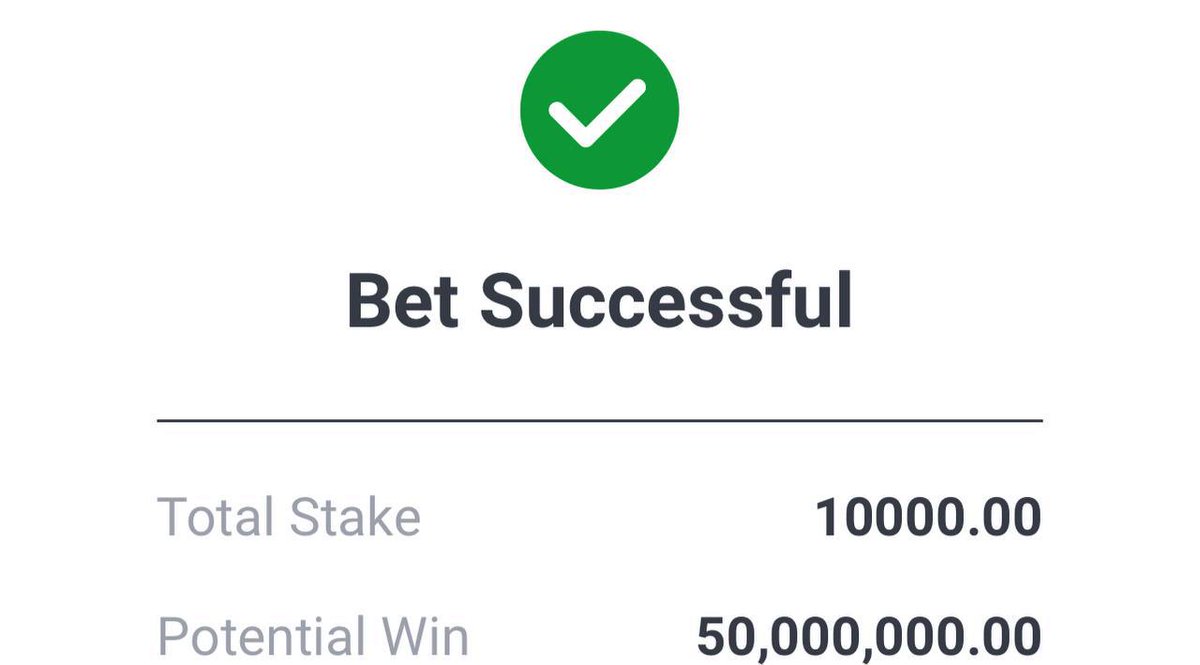 Hot 2000 odds on Sportybet🔥🔥🔥

10k to win 50M💰💰💰💰💰💰💰
Don't miss this game cos we are wrecking the bookies🥵😈

Stake any amount and win😊
Get the code here for free👇👇👇

t.me/+XkO2CNrzjc82M…

t.me/+XkO2CNrzjc82M…

t.me/+XkO2CNrzjc82M…