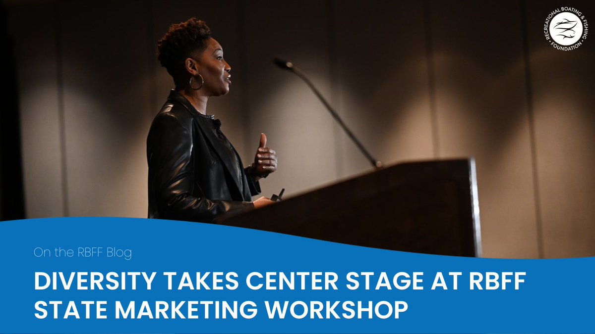 RecBoatFish's tweet photo. On the RBFF Blog: One message that resonated with RBFF State Marketing Workshop attendees was clear - the future growth of sportfishing flows through women and people of color. #SMWxRBFF

📳Read full blog post - https://t.co/YMpUADf9g9 https://t.co/ND1YhFv9Fz