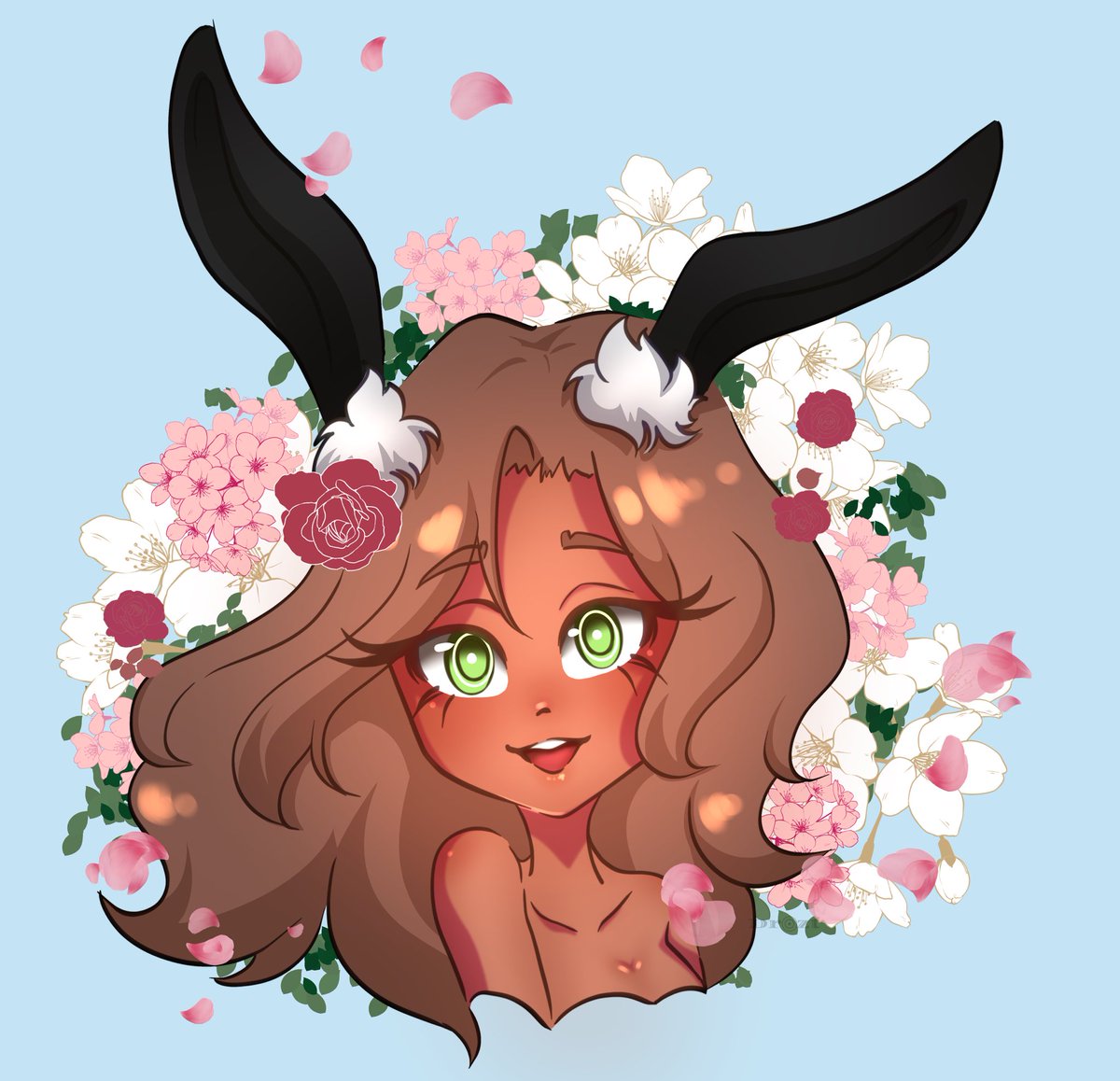 KhaosBunnyVT's tweet photo. 💐 spring time!!!💐

By @dr0zt 💙💙 thanks babe!!!!!

#art #OC #artmoot #springbunny https://t.co/R7LSmLMcKB