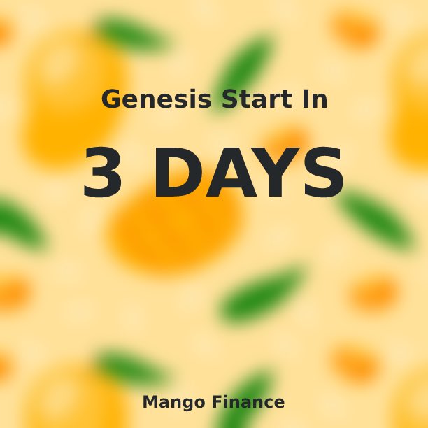 Mango Finance(💙,🧡) tweet media