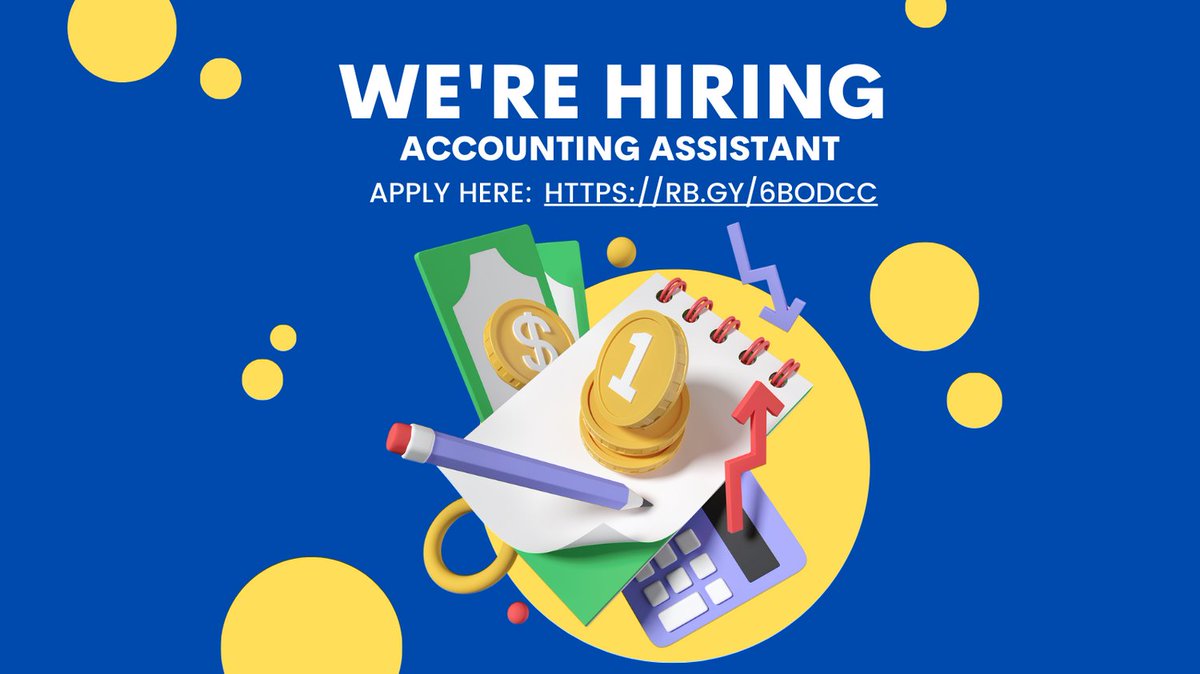 CT Humanities is looking for an Accounting Assistant who will work with our Business Manager. Please visit the link for more information and to apply! #hiring #hiringnow #accountingassistant 
rb.gy/6bodcc