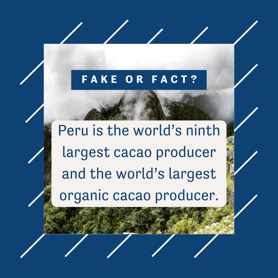 DPUStudyAbroad's tweet image. Fake or fact? Comment below with your answers! 
.
.
.
#Peru #FYAbroad #ShortTermProgram