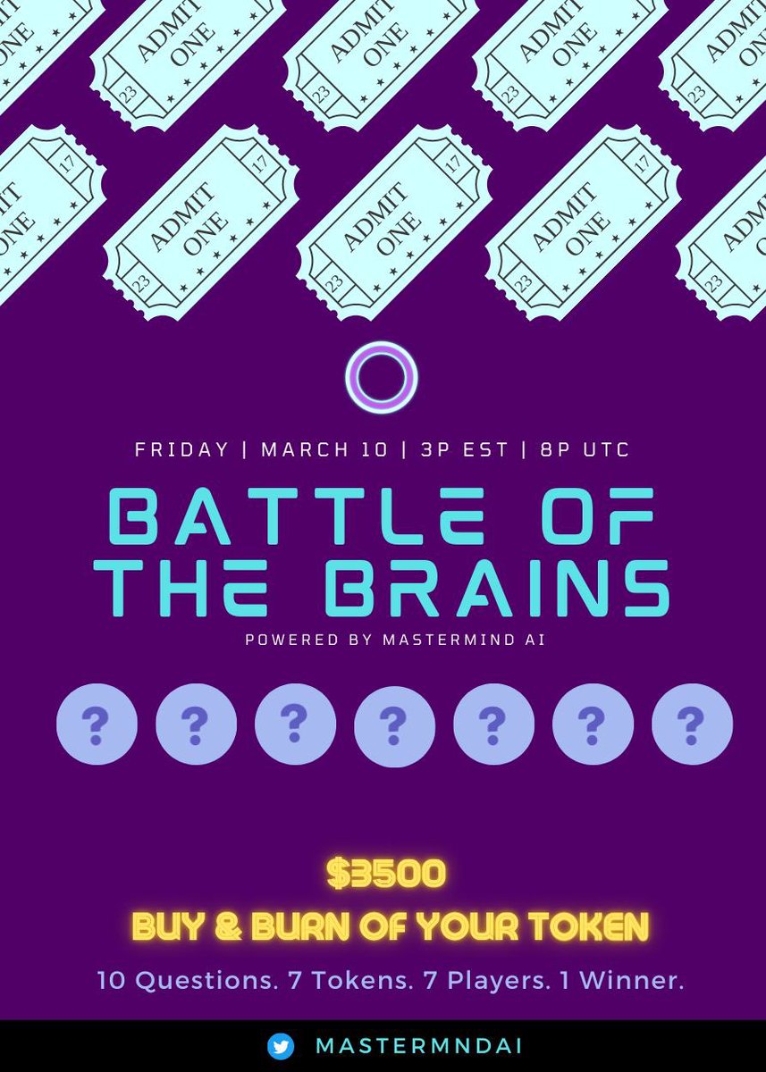 Mastermind Token - prev. Bull Bear Crab Game tweet media