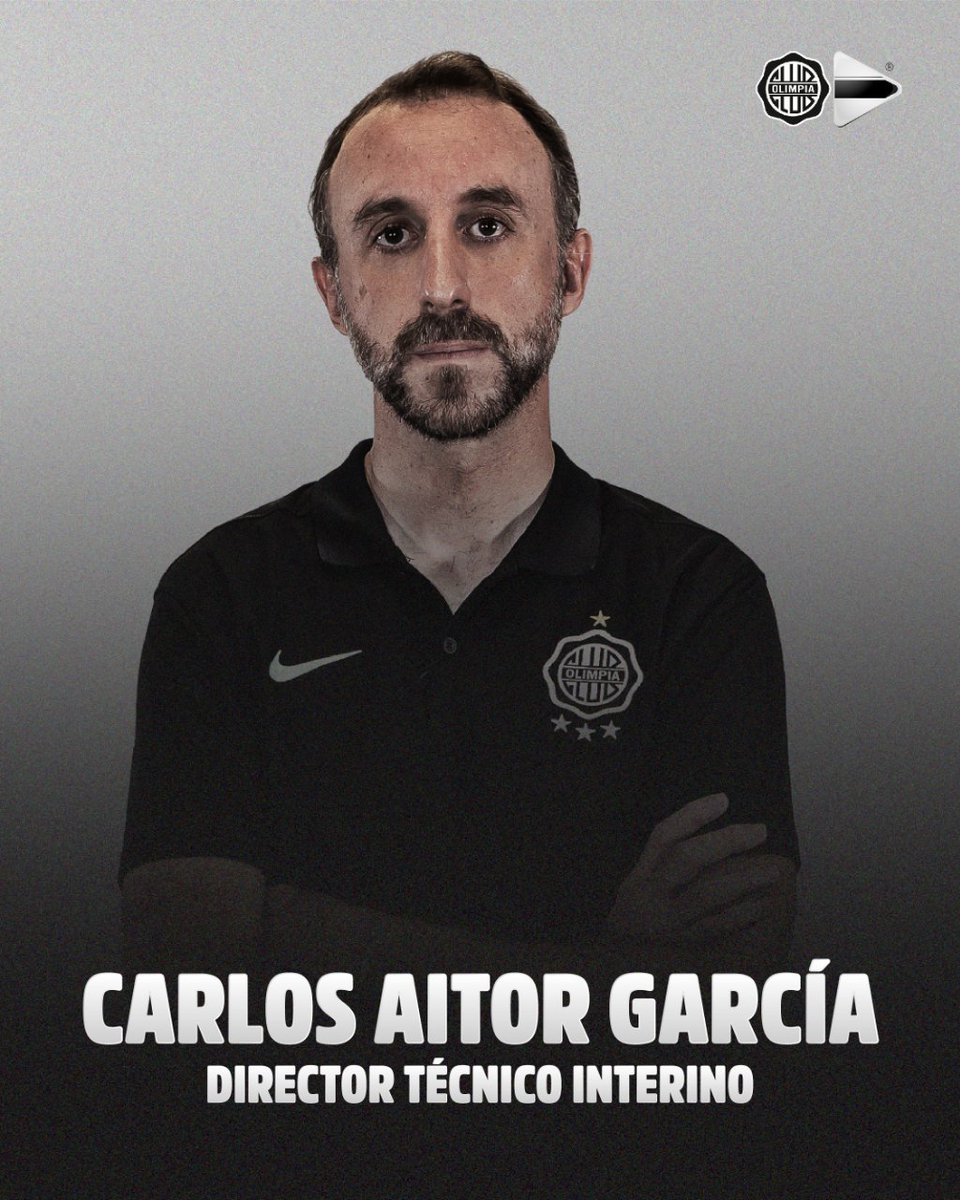 Tras la salida de Julio César Cáceres, como entrenador del plantel principal, Carlos Aitor García asumirá de manera interina.

🗣 El español ya estará al frente del entrenamiento que se llevará a cabo esta tarde.

#OlimpiaMiOrgullo ⚪⚫⚪