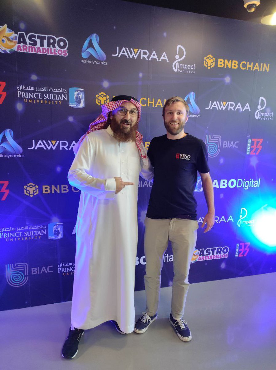 RyzeLabs's tweet photo. #SGCLive with our COO @ianw888 from @web3delight in Riyadh, an event that gathers web3 players from the Middle East and beyond 🇸🇦 https://t.co/PDOyfKvaiD