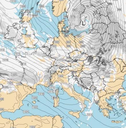 Vakapiupiu's tweet photo. A la costa, veurem si les boires baixes de mar fan feina i aleshores ni 17 o 18 graus,  #rúfol i humit. Potser el diumenge 13 #febrer2023,  perquè dissabte pinta ponent WNW
Al prelitoral  24 a 27° és molt probable.
==
Gran onada de fred i nevada al S de Suècia i Finlàndia +Rússia https://t.co/4tq1tGZmhS