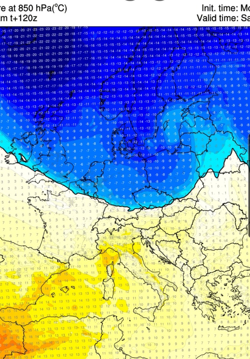 Vakapiupiu's tweet photo. A la costa, veurem si les boires baixes de mar fan feina i aleshores ni 17 o 18 graus,  #rúfol i humit. Potser el diumenge 13 #febrer2023,  perquè dissabte pinta ponent WNW
Al prelitoral  24 a 27° és molt probable.
==
Gran onada de fred i nevada al S de Suècia i Finlàndia +Rússia https://t.co/4tq1tGZmhS