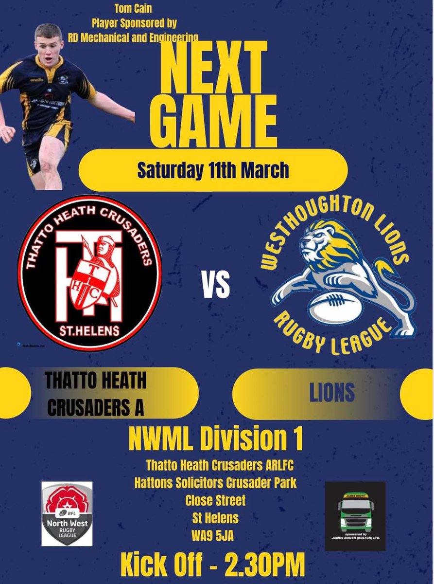 Westhoughton Lions tweet media