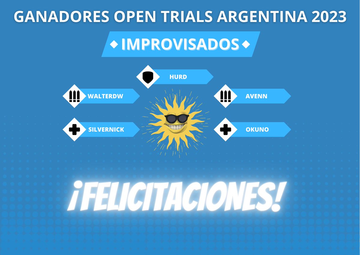 OWWCArgentina's tweet photo. ¡Enormes felecitaciones para los ganadores del Open Trials Argentina! 🇦🇷

No perdieron ni un solo mapa en su camino a la copa. 👏👏

@WalterdwOW 
@Hurd_OW 
@LauroGasti 
@aVennfps https://t.co/oSebi8AuG8