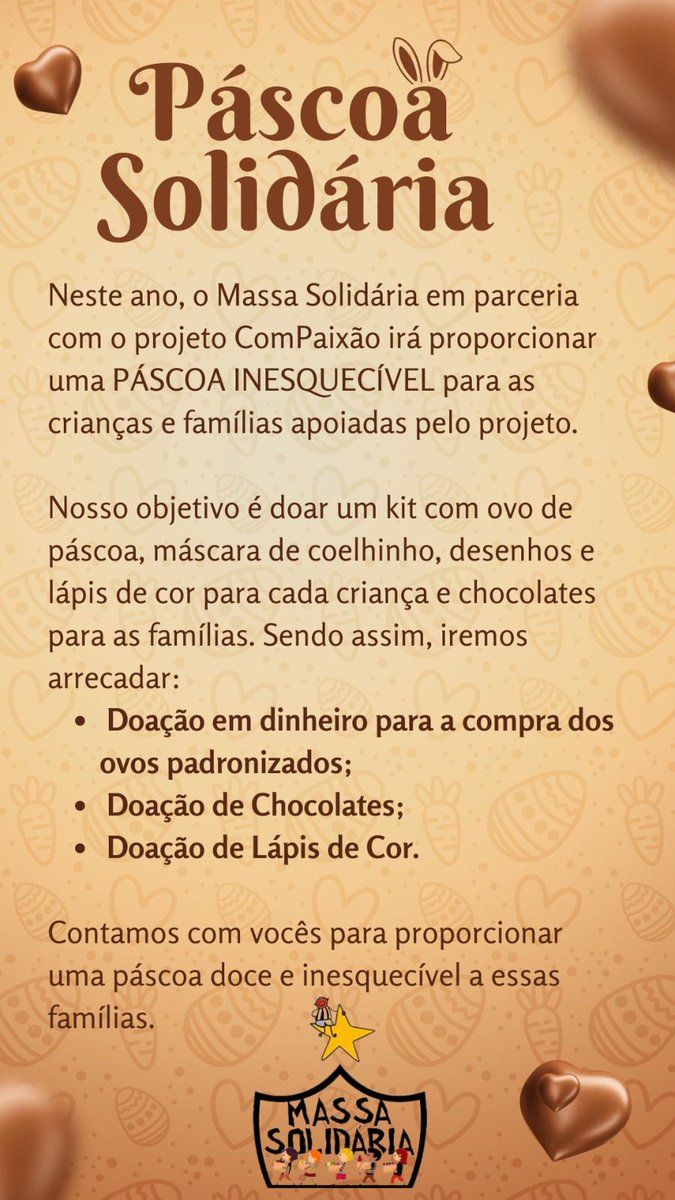 Massa Solidária tweet media