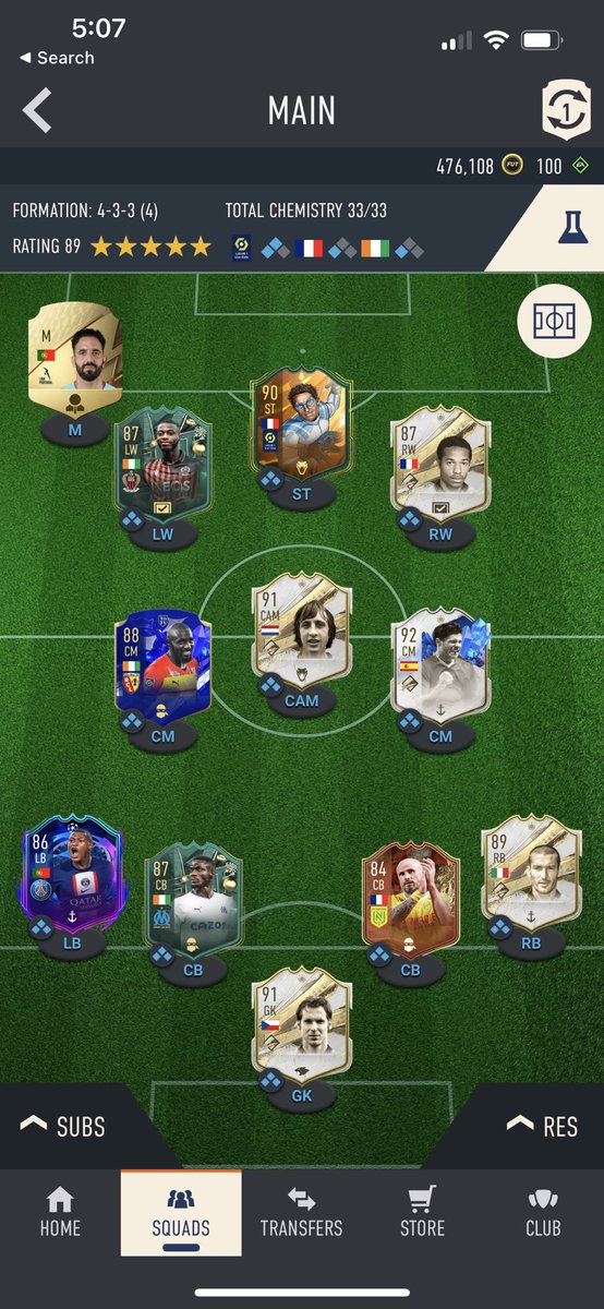 iDemsHD's tweet photo. @CJ89300740 @allmizy @FutSheriff agreed, if i can get div 1 with this team then u can too. If anything just replace voller or something. https://t.co/qLaaHej2mu