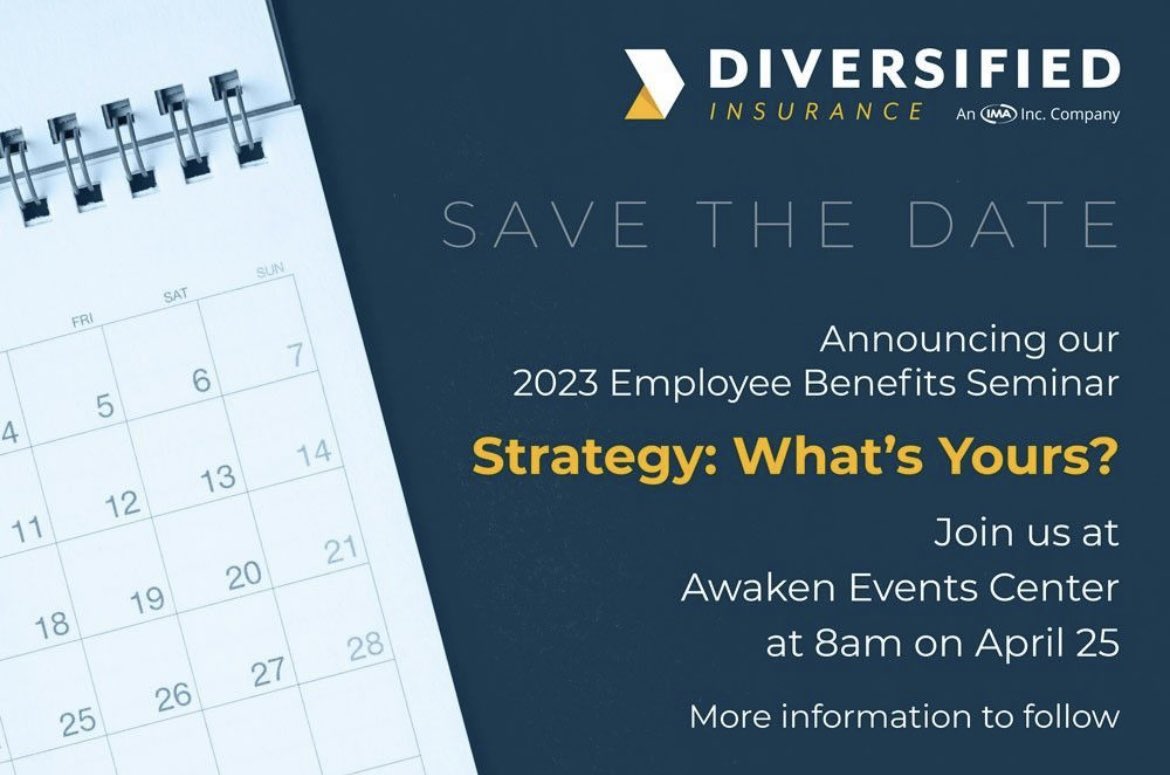 Save the date for our upcoming Employee Benefits Seminar!