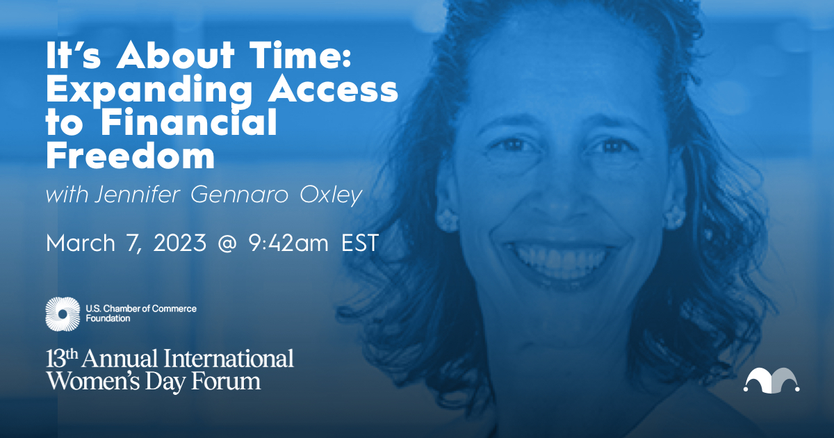 Looking forward to hearing Executive Director Jennifer Gennaro Oxley at the #IWDForum hosted by the @USCCFoundation in Washington D.C. tomorrow. Browse the agenda and session details: events.uschamberfoundation.org/iwd2023/AGENDA… #FinancialFreedom #InternationalWomensDay2023