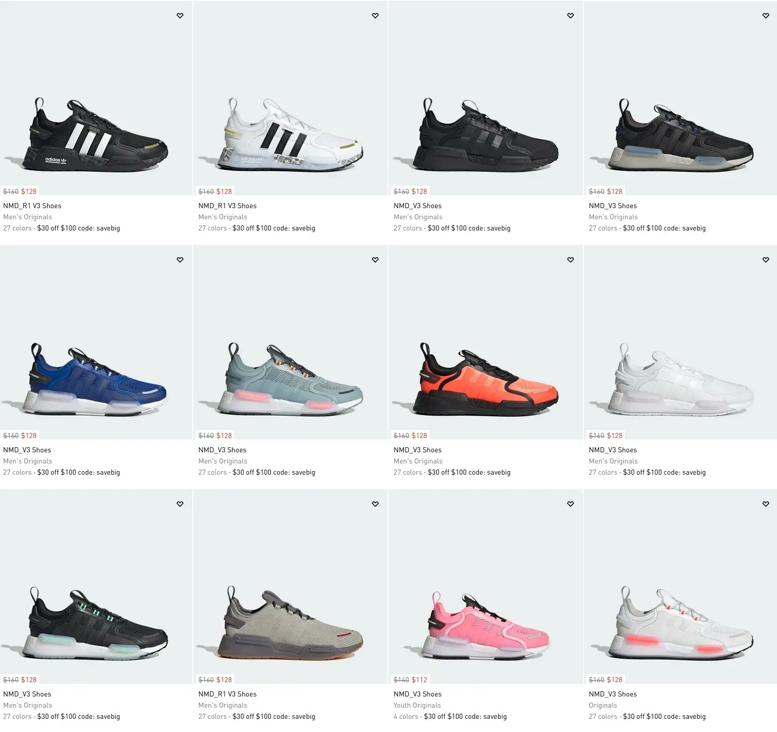 Adidas shoes clearance 40 off 30