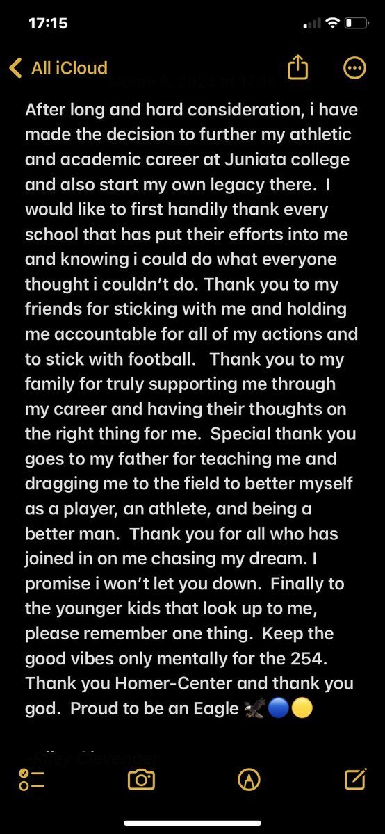 Riley Clevenger (@ryeclev) on Twitter photo Thank you everyone who has been on the journey. Thank you to all schools. <a href="/JuniataFootball/">Juniata College Football</a> @CoachLillyJC @CoachOLTread Thank you everyone who has been on the journey. Thank you to all schools. <a href="/JuniataFootball/">Juniata College Football</a> @CoachLillyJC @CoachOLTread