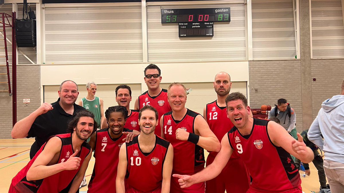 Bloed, zweet en ramen na overwinning van heren 1 tegen <a href="/LayBackKampen/">Lay Back Kampen</a> 

Lees het wedstrijdverslag 🏀 hier: bequick.net/bloed-zweet-en…