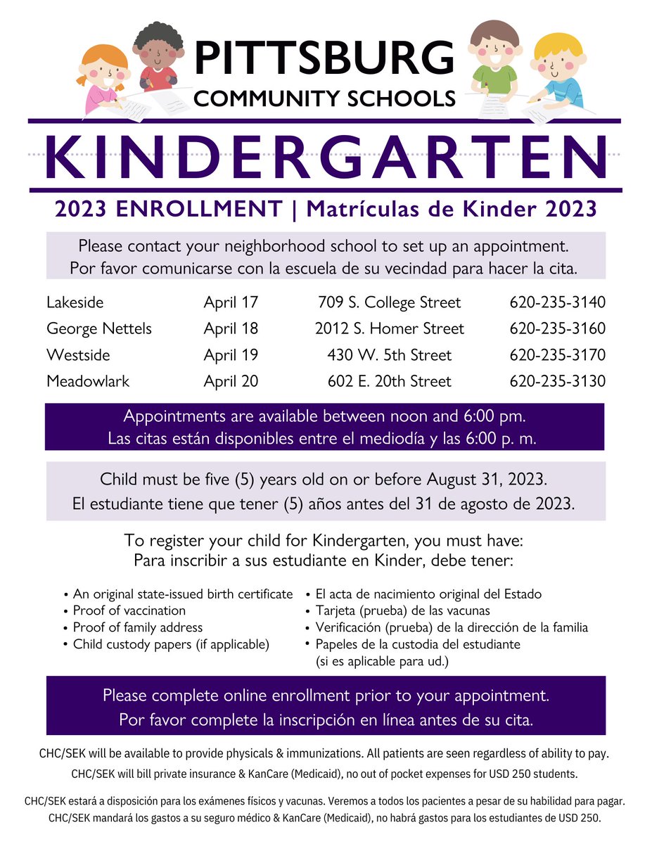 Dragon Class of 2036, We can't wait to meet you!

All kindergarteners will enroll online before attending their appointment. Online Enrollment for incoming kindergartners will go live on April 3, 2023.